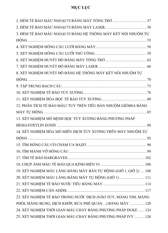 Chất lượng xét nghiệm